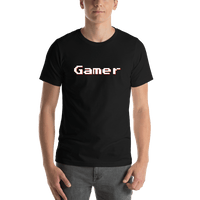 Thumbnail for Gamer T-Shirt - Black - Shirt View