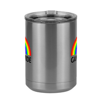 Thumbnail for Personalized Gay Pride Rainbow Coffee Mug Tumbler with Handle (15 oz) - Front View