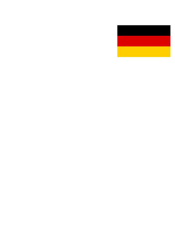 Germany Flag T-Shirt - White - Decorate View