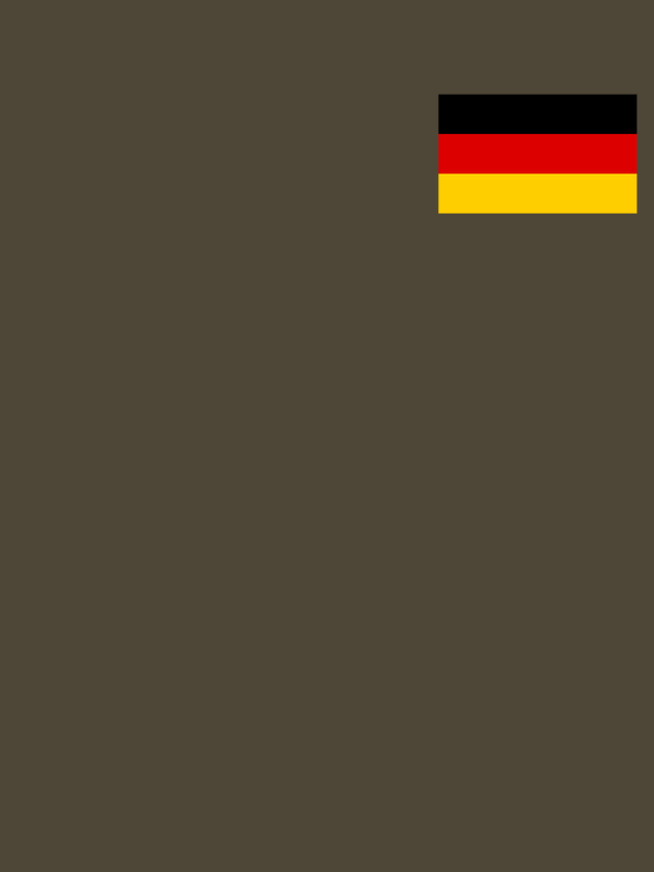 Germany Flag T-Shirt - Brown - Decorate View