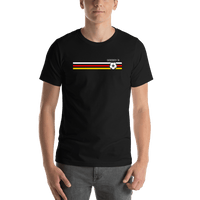 Thumbnail for Personalized Germany 1974 World Cup Soccer T-Shirt - Black - Shirt View