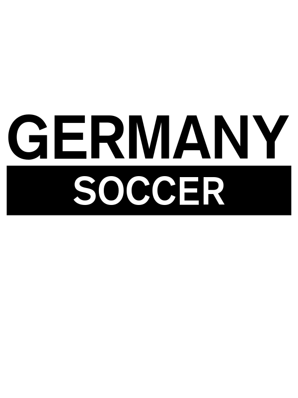 Germany Soccer T-Shirt - White - Decorate View