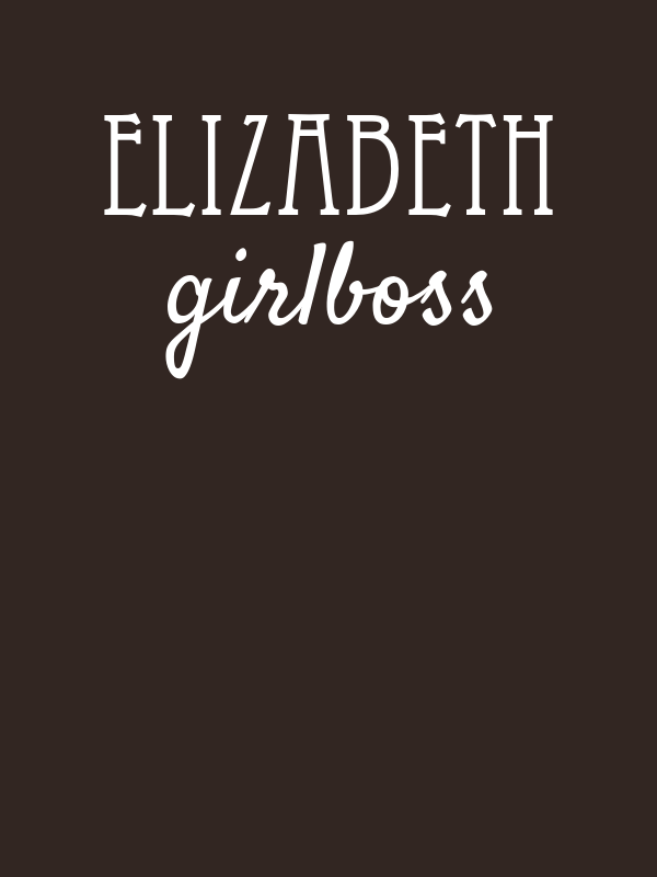 Personalized Girlboss T-Shirt - Brown - Decorate View