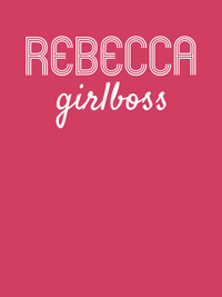 Thumbnail for Personalized Girlboss T-Shirt - Heather Raspberry - Decorate View
