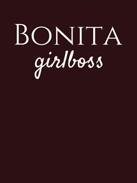 Thumbnail for Personalized Girlboss T-Shirt - Oxblood Black - Decorate View
