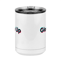 Thumbnail for Glow Up Coffee Mug Tumbler with Handle (15 oz) - TikTok Trends - Front View