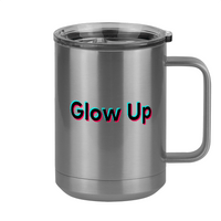 Thumbnail for Glow Up Coffee Mug Tumbler with Handle (15 oz) - TikTok Trends - Right View
