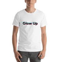 Thumbnail for Glow Up T-Shirt - White - TikTok Trends - Shirt View