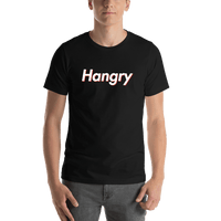 Thumbnail for Hangry T-Shirt - Black - Shirt View