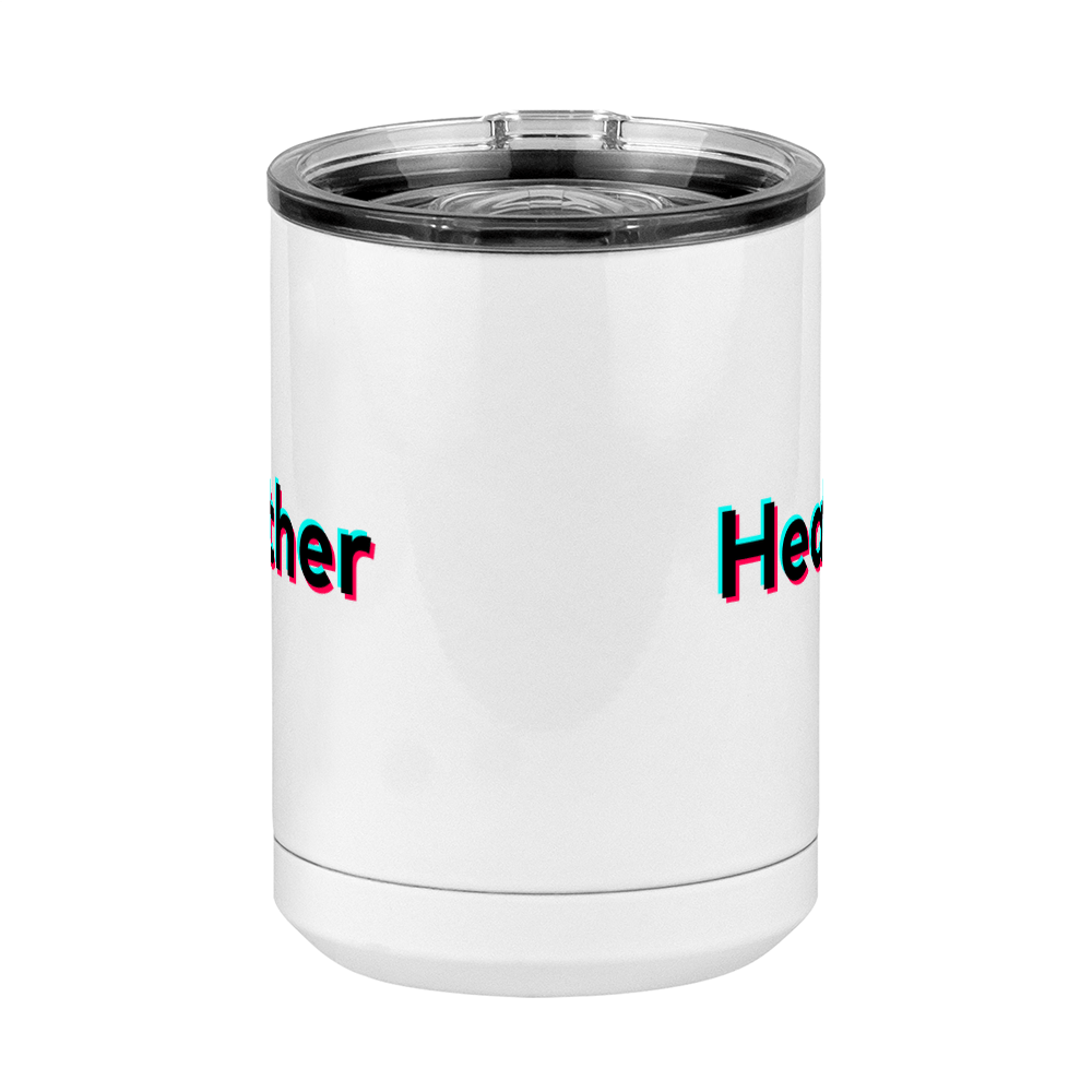 Heather Coffee Mug Tumbler with Handle (15 oz) - TikTok Trends - Front View