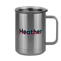 Thumbnail for Heather Coffee Mug Tumbler with Handle (15 oz) - TikTok Trends - Right View