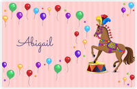 Thumbnail for Personalized Horse Placemat II - Circus Horse II -  View