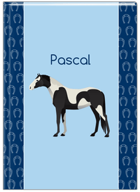 Thumbnail for Personalized Horses Journal IV - Piebald Horse - Front View