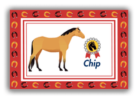 Thumbnail for Personalized Horses Canvas Wrap & Photo Print IX - Buckskin Horse - Front View