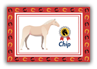 Thumbnail for Personalized Horses Canvas Wrap & Photo Print IX - Cremello Horse - Front View