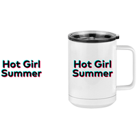 Thumbnail for Hot Girl Summer Coffee Mug Tumbler with Handle (15 oz) - TikTok Trends - Design View
