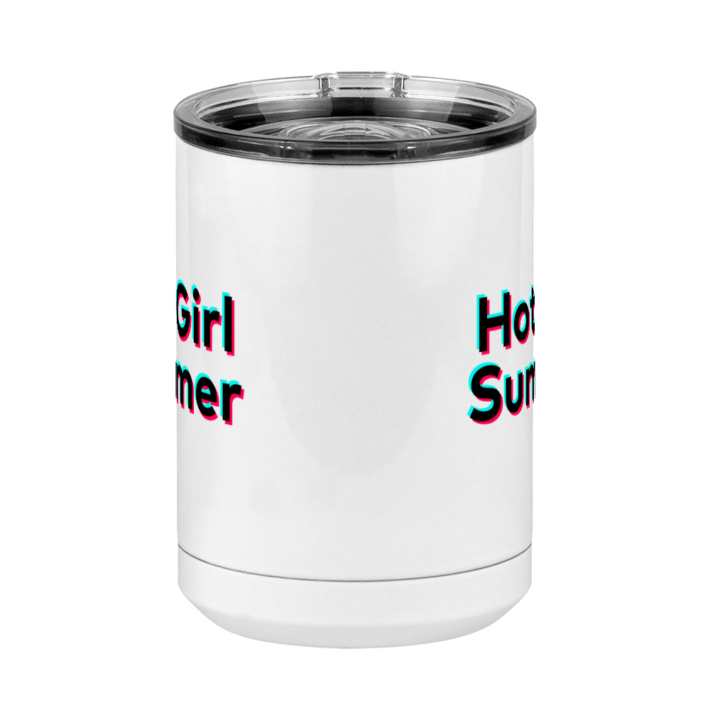 Hot Girl Summer Coffee Mug Tumbler with Handle (15 oz) - TikTok Trends - Front View