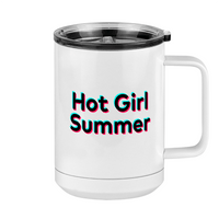 Thumbnail for Hot Girl Summer Coffee Mug Tumbler with Handle (15 oz) - TikTok Trends - Right View