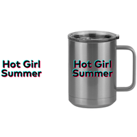 Thumbnail for Hot Girl Summer Coffee Mug Tumbler with Handle (15 oz) - TikTok Trends - Design View
