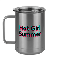 Thumbnail for Hot Girl Summer Coffee Mug Tumbler with Handle (15 oz) - TikTok Trends - Left View