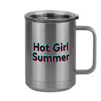 Thumbnail for Hot Girl Summer Coffee Mug Tumbler with Handle (15 oz) - TikTok Trends - Right View