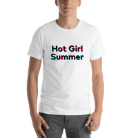 Thumbnail for Hot Girl Summer T-Shirt - White - TikTok Trends - Shirt View