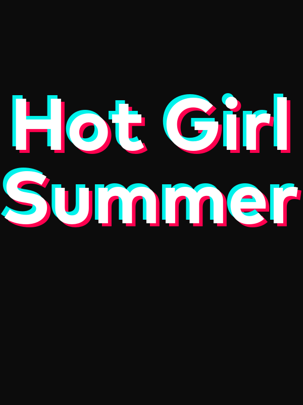 Hot Girl Summer T-Shirt - Black - TikTok Trends - Decorate View
