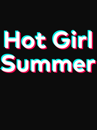 Thumbnail for Hot Girl Summer T-Shirt - Black - TikTok Trends - Decorate View