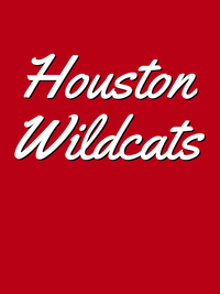 Thumbnail for Personalized Houston T-Shirt - Red - Decorate View