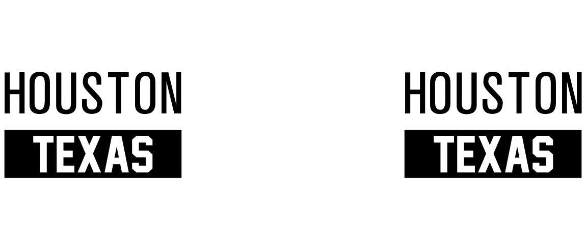 Personalized Houston Texas Water Bottle (30 oz) - Graphic View