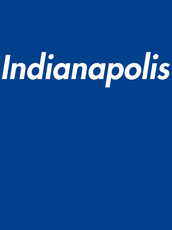 Personalized Indianapolis T-Shirt - Blue - Decorate View