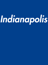 Thumbnail for Personalized Indianapolis T-Shirt - Blue - Decorate View