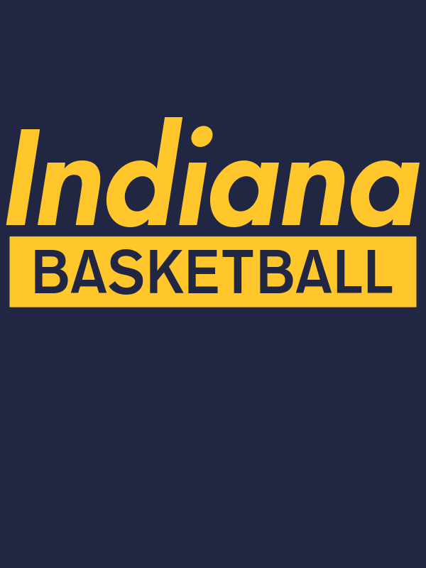 Indiana Basketball T-Shirt - Blue - Decorate View