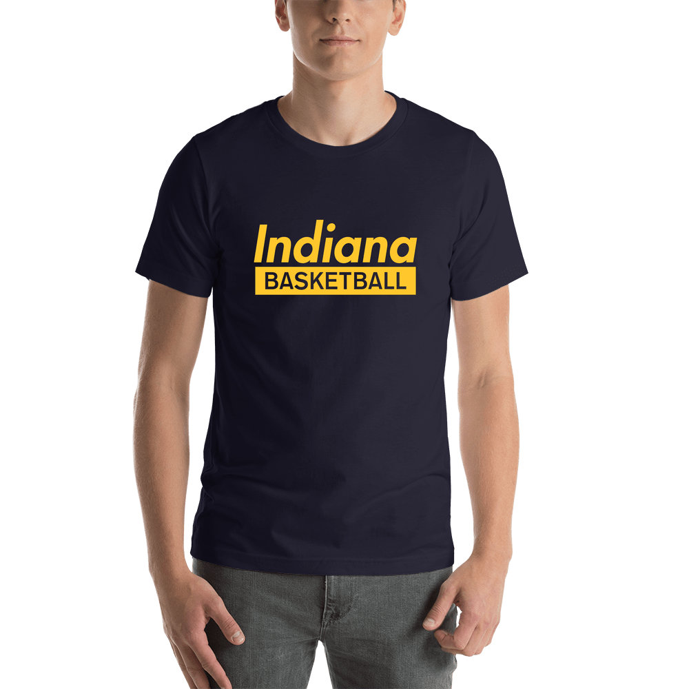 Indiana Basketball T-Shirt - Blue - Shirt View
