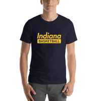 Thumbnail for Indiana Basketball T-Shirt - Blue - Shirt View