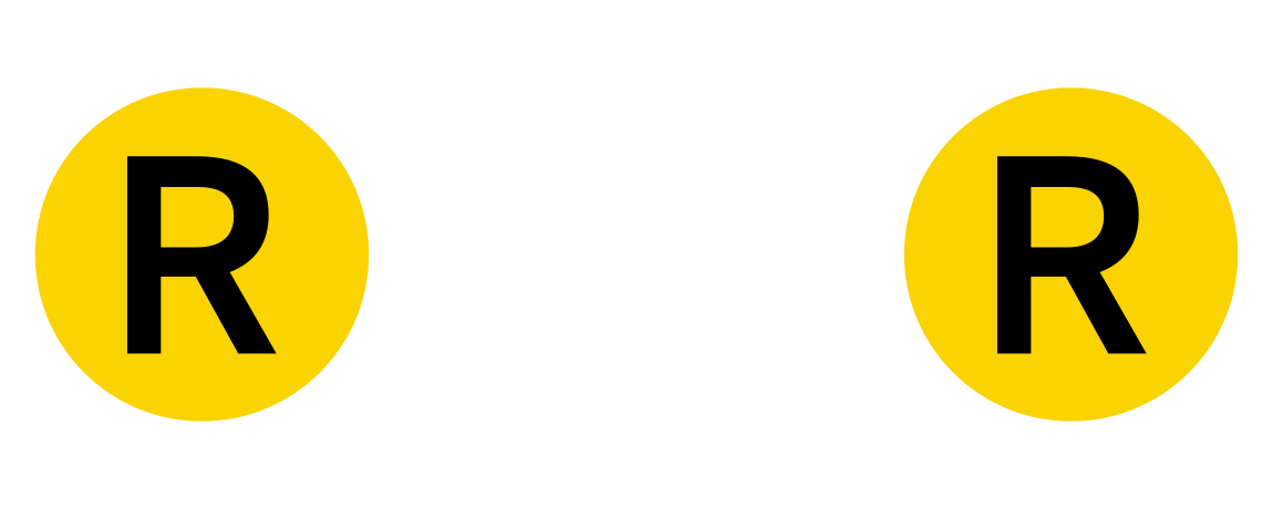 Personalized Initial Water Bottle (30 oz) - New York Subway R Train - Graphic View