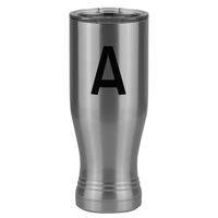 Thumbnail for Personalized Initial Pilsner Tumbler (20 oz) - Left View