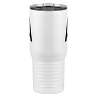Thumbnail for Personalized Initial Tall Travel Tumbler (20 oz) - Front View