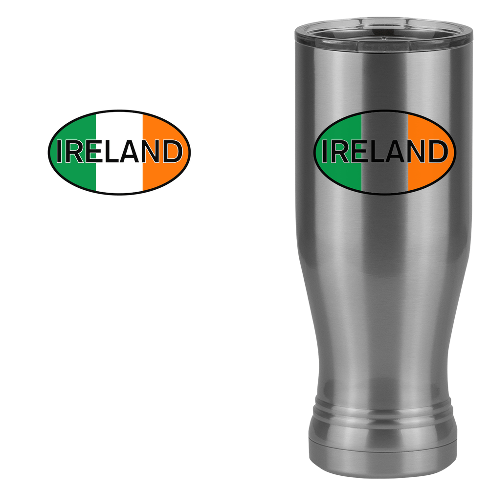 Ireland Pilsner Tumbler (20 oz) - Design View