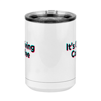 Thumbnail for It's Giving Coffee Mug Tumbler with Handle (15 oz) - TikTok Trends - Front View