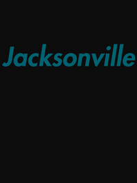 Thumbnail for Personalized Jacksonville T-Shirt - Black - Decorate View