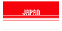 Thumbnail for Personalized Japan Beach Towel - Front View