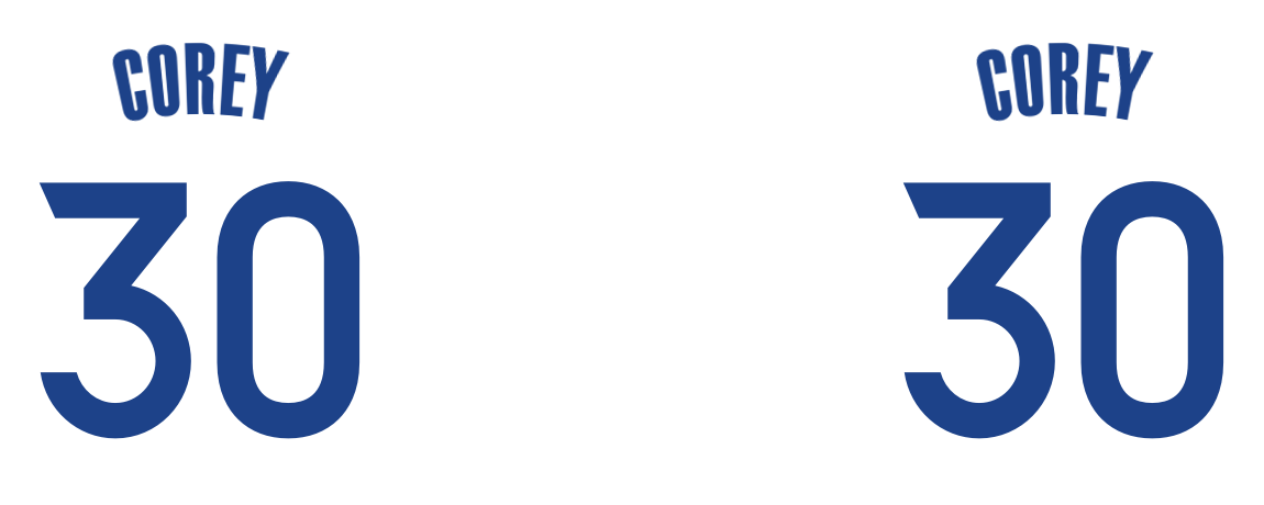 Personalized Jersey Number Water Bottle (30 oz) - Graphic View