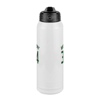 Thumbnail for Personalized Jersey Number Water Bottle (30 oz) - Center View