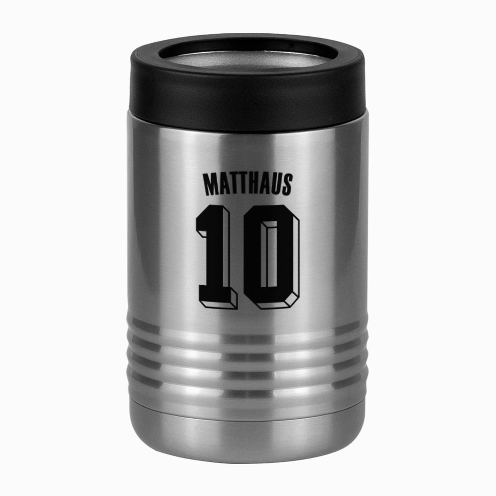 Personalized Jersey Number Beverage Holder - Germany - Left View