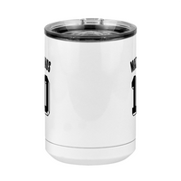 Thumbnail for Personalized Jersey Number Coffee Mug Tumbler with Handle (15 oz) - Germany - Front View