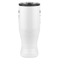 Thumbnail for Personalized Jersey Number Pilsner Tumbler (20 oz) - Front View