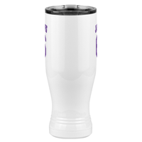 Thumbnail for Personalized Jersey Number Pilsner Tumbler (20 oz) - Front View