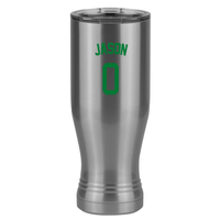 Thumbnail for Personalized Jersey Number Pilsner Tumbler (20 oz) - Right View