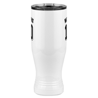 Thumbnail for Personalized Jersey Number Pilsner Tumbler (20 oz) - Germany - Front View